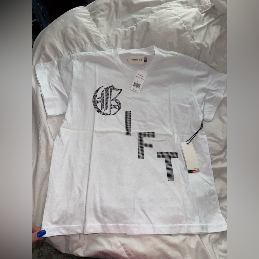 White Graphic Women's Tee